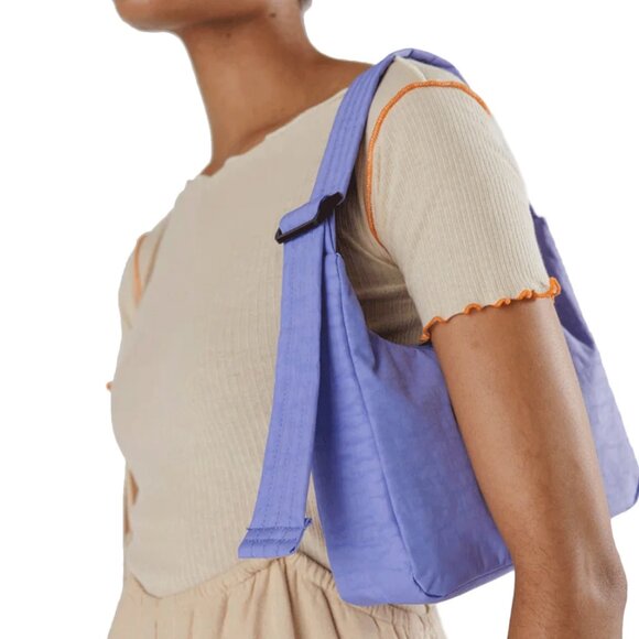 Baggu Mini Nylon Shoulder Bag in Bluebell - Picture 4 of 4